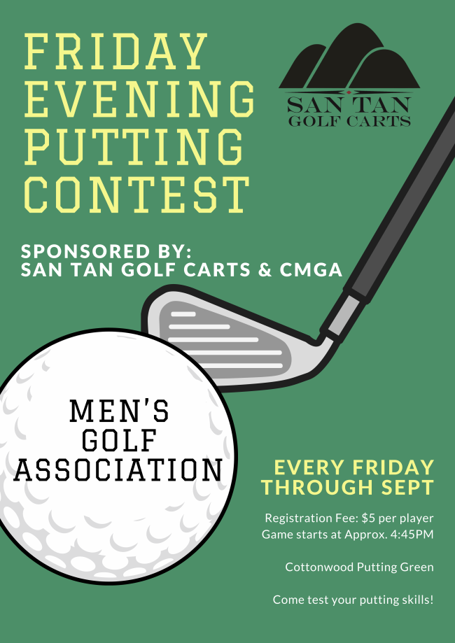 Friday Night Putting Event